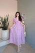 Summer V-neck Puff Sleeve Flounce Dresses